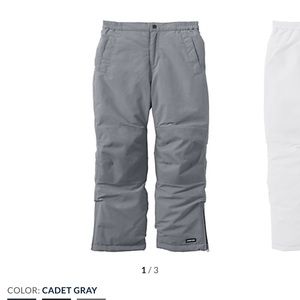 Lands’ End Kids Squall Waterproof Insulated Iron Knee Winter Snow Pants size 10
